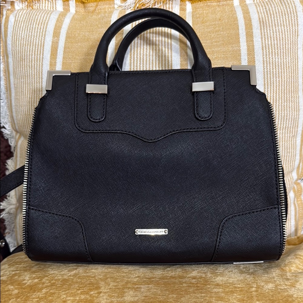 Rebecca Minkoff Black Leather Satchel